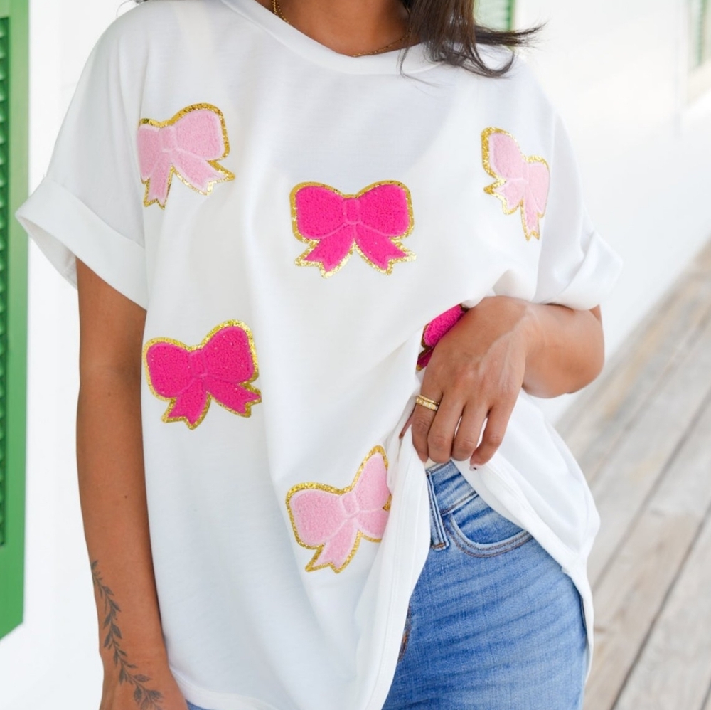 French Terry Drop Shoulder Top